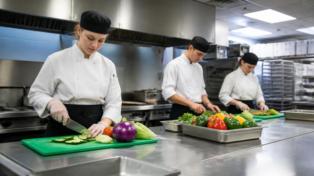 Cocina escolar profesional